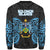 Solomon Islands Polynesian Sweater - Spirit Style Blue - Polynesian Pride