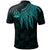 Vanuatu Custom Polo Polynesian Wings (Turquoise) - Polynesian Pride