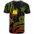 Tokelau Custom T Shirt Polynesian Turtle With Pattern Reggae - Polynesian Pride