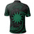 Nauru Polynesian Custom Polo Shirt Green Tribal Wave - Polynesian Pride