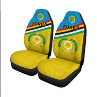 Vanuatu Torba Province Car Seat Covers - Flag Style - LT12 - Polynesian Pride