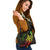 Kanaka Shoulder Handbag - Custom Personalised Polynesian Pattern Style Reggae Color - Polynesian Pride