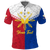 Custom The Philippines Legend Polo Shirt LT12 Unisex Red - Polynesian Pride