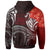 Samoa Custom Hoodie Samoa Seal Wave Style (Red) - Polynesian Pride