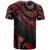 Pohnpei Micronesia T Shirt Poly Tattoo Red Version - Polynesian Pride