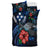 Kosrae Micronesia Bedding Set - Blue Turtle Hibiscus - Polynesian Pride