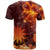 Nauru Polynesian T Shirt Fire Hibiscus - Polynesian Pride