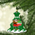 Hawaii Polynesian Santa Claus Green Christmas Ornament - LT12 - Polynesian Pride