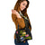 Samoa Polynesian Shoulder Handbag - Plumeria Tribal - Polynesian Pride