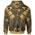 Yap Custom Hoodie Gold Seal with Polynesian Tattoo - Polynesian Pride