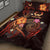 Pohnpei Polynesian Quilt Bed Set - Legend of Pohnpei (Red) - Polynesian Pride