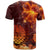 Tahiti Polynesian T Shirt Fire Hibiscus - Polynesian Pride