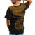 Polynesian Hawaii T Shirt Maui Polynesian Waves (Golden) - Polynesian Pride