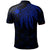 The Philippines Polo Shirt Polynesian Wings (Blue) - Polynesian Pride