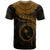 Chuuk Polynesian Custom T Shirt Chuuk Waves (Golden) - Polynesian Pride