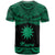 Nauru Polynesian Custom T Shirt Nauru Pride Green Version - Polynesian Pride