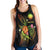 Marshall Islands Polynesian Personalised Women's Racerback Tank - Legend of Marshall Islands (Reggae) - Polynesian Pride