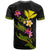 Hawaii Polynesian Custom T Shirt Plumeria Tribal - Polynesian Pride