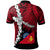 Papua New Guinea Sandaun Province Polynesian Custom Polo Shirt Tribal Wave Tattoo - Polynesian Pride