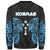 Kosrae Polynesian Custom Personalised Sweater - Spirit Style Blue - Polynesian Pride