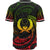 Pohnpei Polynesian Baseball Shirt - Reggae Tribal Wave - Polynesian Pride