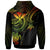 Hawaii Custom Zip up Hoodie Reggae Turtle - Polynesian Pride