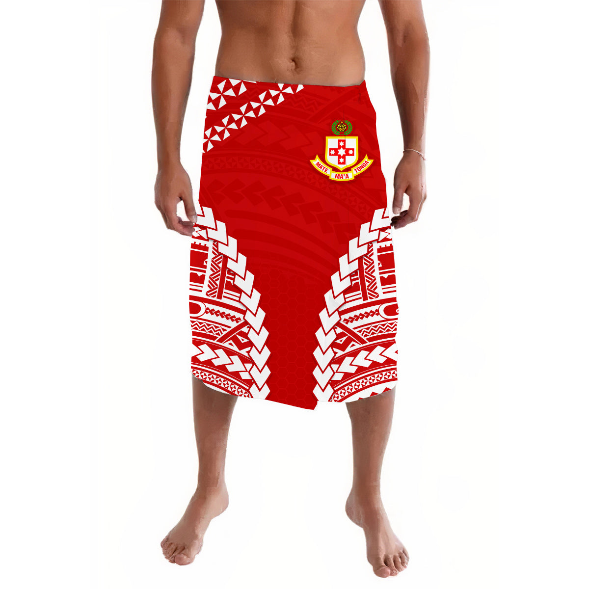 Kolisi Tonga Lavalava Ver.01 LT13 Red - Polynesian Pride