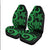 Pohnpei Car Seat Covers - Green Tentacle Turtle - Polynesian Pride