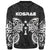 Kosrae Polynesian Custom Personalised Sweater - Spirit Style White - Polynesian Pride