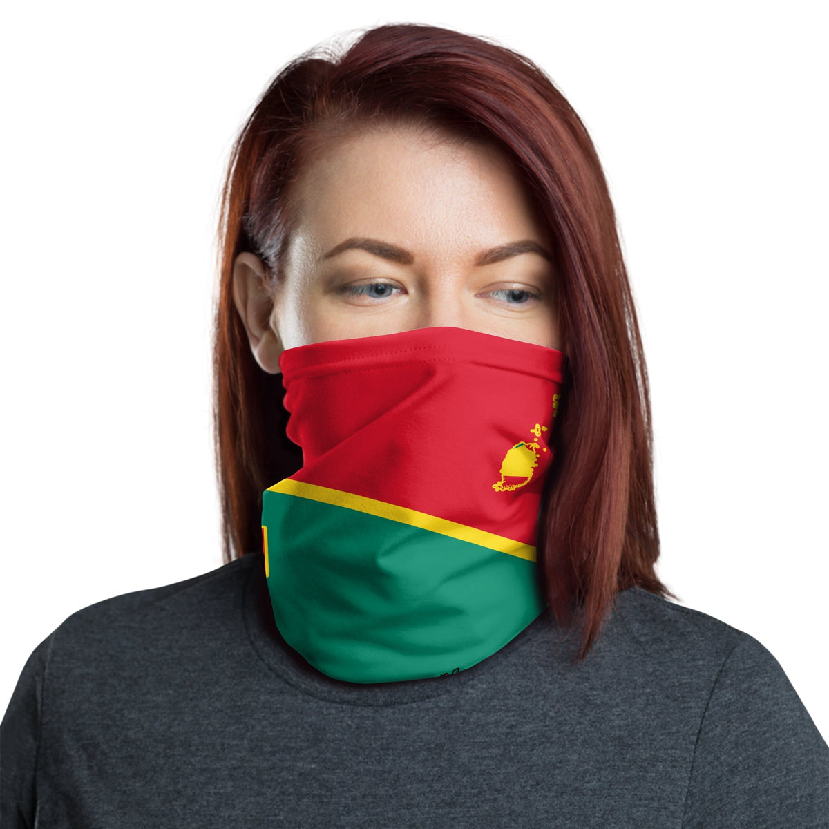 (Custom Personalised) Grenada Bandana Coat Of Arms and Map Impressive LT13 - Polynesian Pride