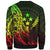 Kosrae Sweatshirt - Polynesian Pattern Style Reggae Color - Polynesian Pride