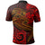 Polynesian Polo Shirt Red Shark Polynesian Tattoo - Polynesian Pride