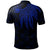 Samoa Custom Polo Shirt Polynesian Wings (Blue) - Polynesian Pride