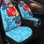 Wallis and Futuna Custom Personalised Car Seat Covers - Tropical Style Universal Fit Blue - Polynesian Pride