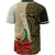 Pohnpei Polynesian Custom Personalised Baseball Shirt - Coat Of Arm With Hibiscus Gold - Polynesian Pride