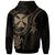 Wallis and Futuna Custom Hoodie Gold Turtle - Polynesian Pride