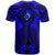 YAP T Shirt Blue Seal with Polynesian Tattoo - Polynesian Pride