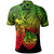 Polynesian Tahiti Custom Polo Tribal Wave Tattoo Reggae - Polynesian Pride