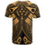 Kosrae Custom T Shirts Gold Seal with Polynesian Tattoo - Polynesian Pride