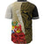 Tonga Polynesian Custom Personalised Baseball Shirt - Coat Of Arm With Hibiscus Gold - Polynesian Pride