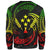 Kosrae Polynesian Sweater - Reggae Tribal Wave - Polynesian Pride