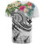 Polynesian Hawaii Kanaka Maoli T Shirt Summer Plumeria (White) - Polynesian Pride