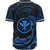 Hawaii Polynesian Baseball Shirt - Blue Tribal Wave - Polynesian Pride