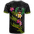 Pohnpei Polynesian T Shirt Plumeria Tribal - Polynesian Pride