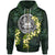 American Samoa Polynesian Zip up Hoodie Ti Leaf Lei Turtle Unisex Green - Polynesian Pride