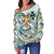 Wallis And Futuna Women's Off Shoulder Sweaters - Spring Style - Polynesian Pride