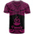 Vanuatu Polynesian Custom T Shirt Vanuatuan Pride Pink Version - Polynesian Pride