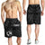 Tonga Men's Short - Tonga Seal With Polynesian Tattoo Style (Black) - Polynesian Pride