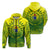 Cook Islands Zip Hoodie Polynesian Tattoo Sunshine LT4 Unisex Yellow - Polynesian Pride