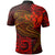 Kosrae Pohnpei Polo Shirt Red Shark Polynesian Tattoo - Polynesian Pride